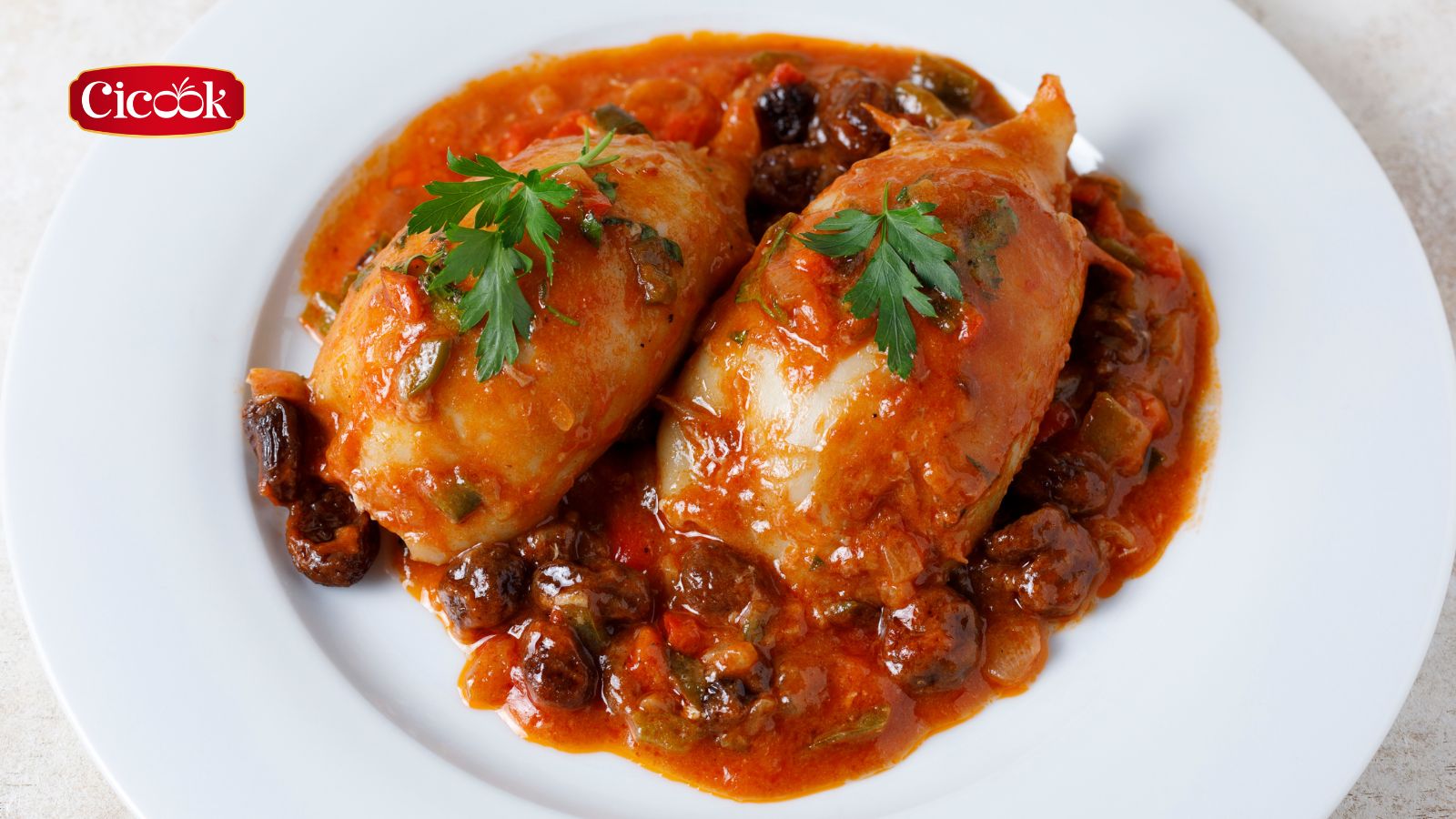 037 - MỰC NHỒI THỊT HẤP  XỐT CHUA CAY