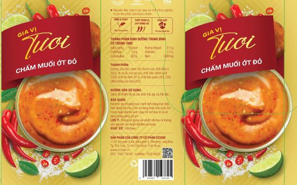 Product Announcement: Fresh Seasoning – Red Chili Salt Dipping Sauce