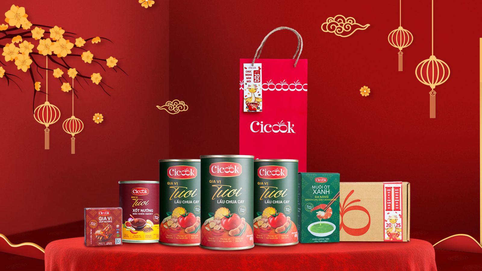 Quy trình sản xuất gia vị tươi phối trộn của Cicook