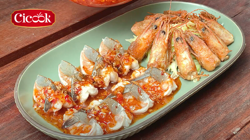 Hướng dẫn làm tôm sú xốt chua cay ăn là ghiền