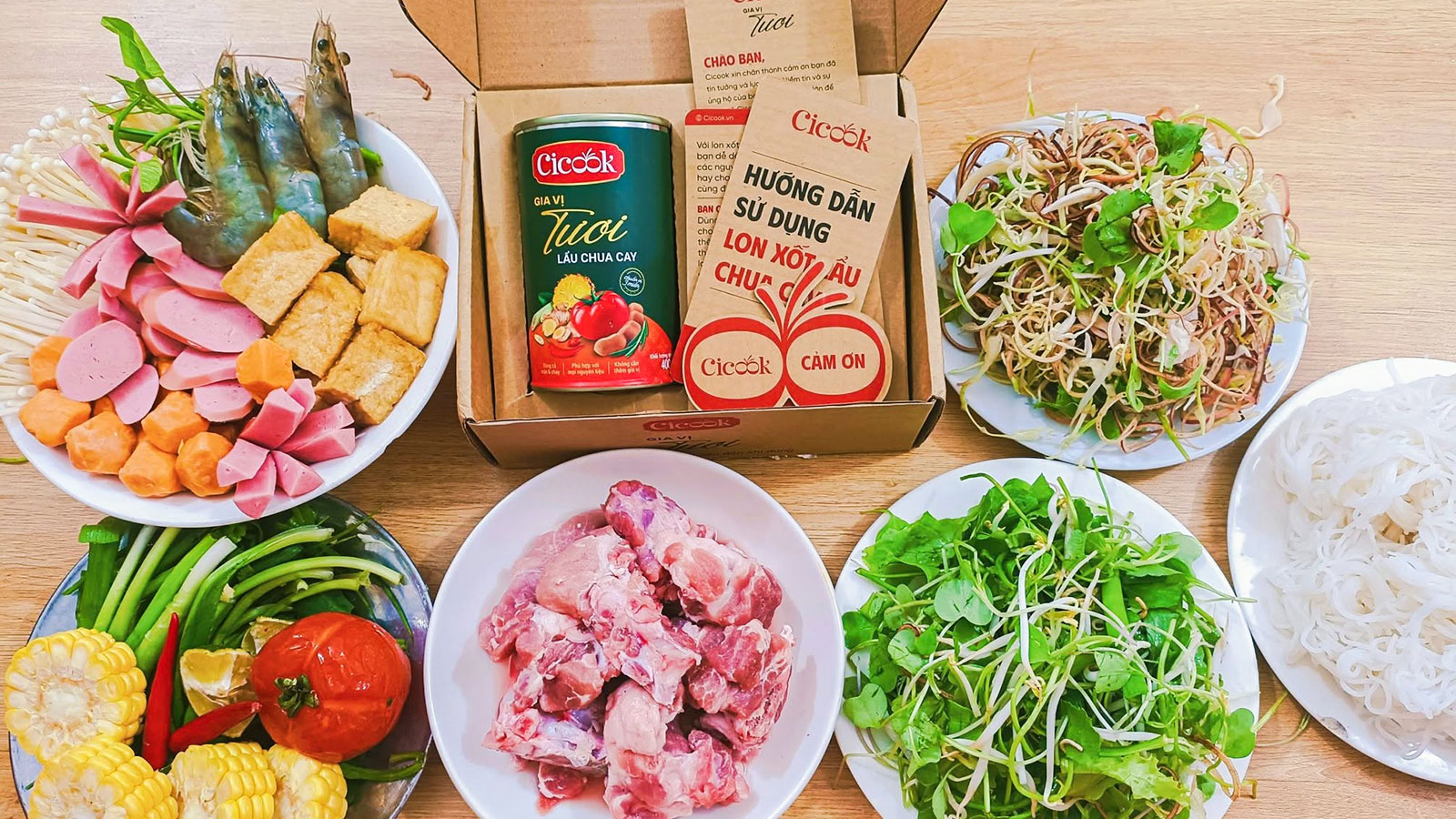 Thời gian sử dụng lon lẩu chua cay Cicook trong bao lâu?