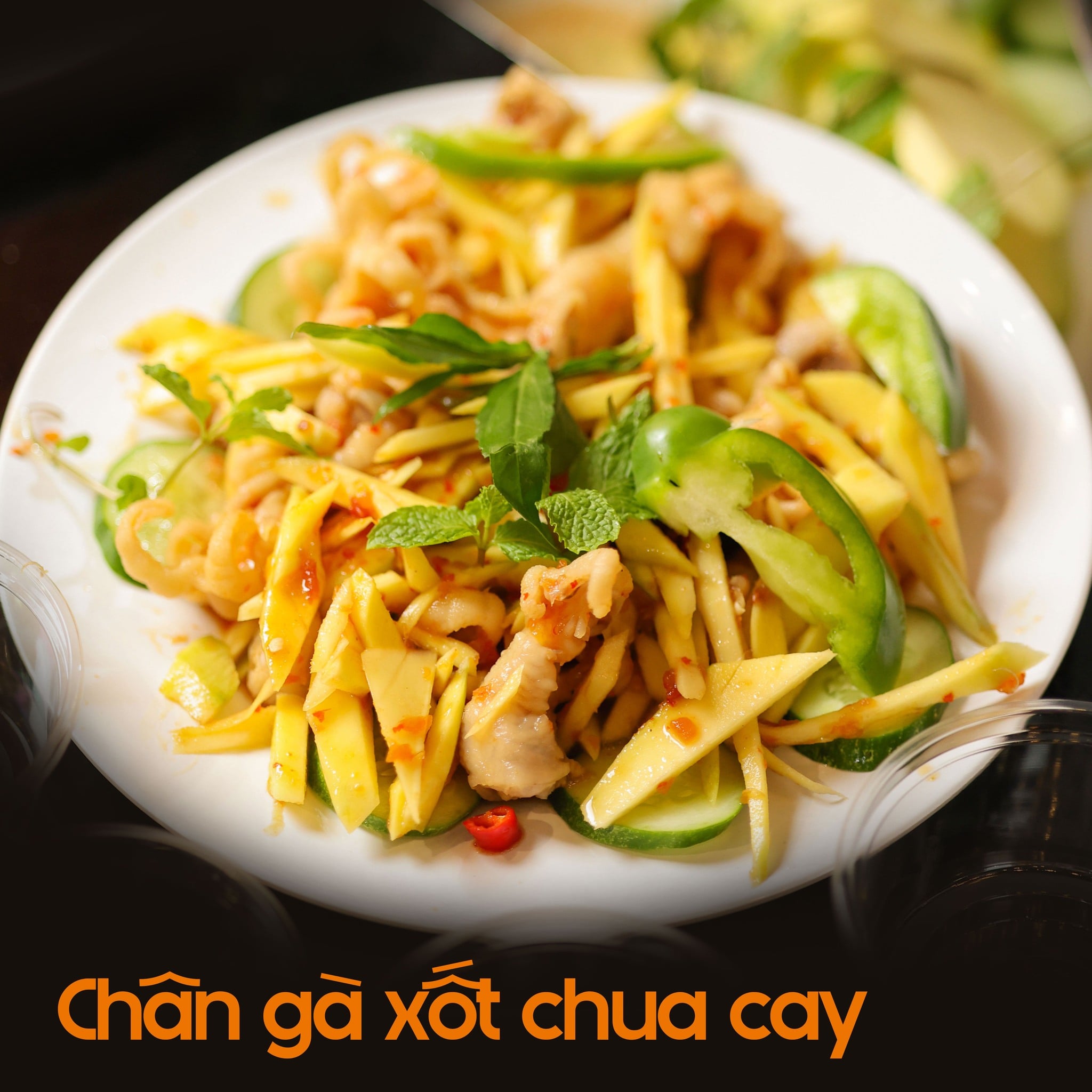 Chân gà xốt chua cay đậm đà