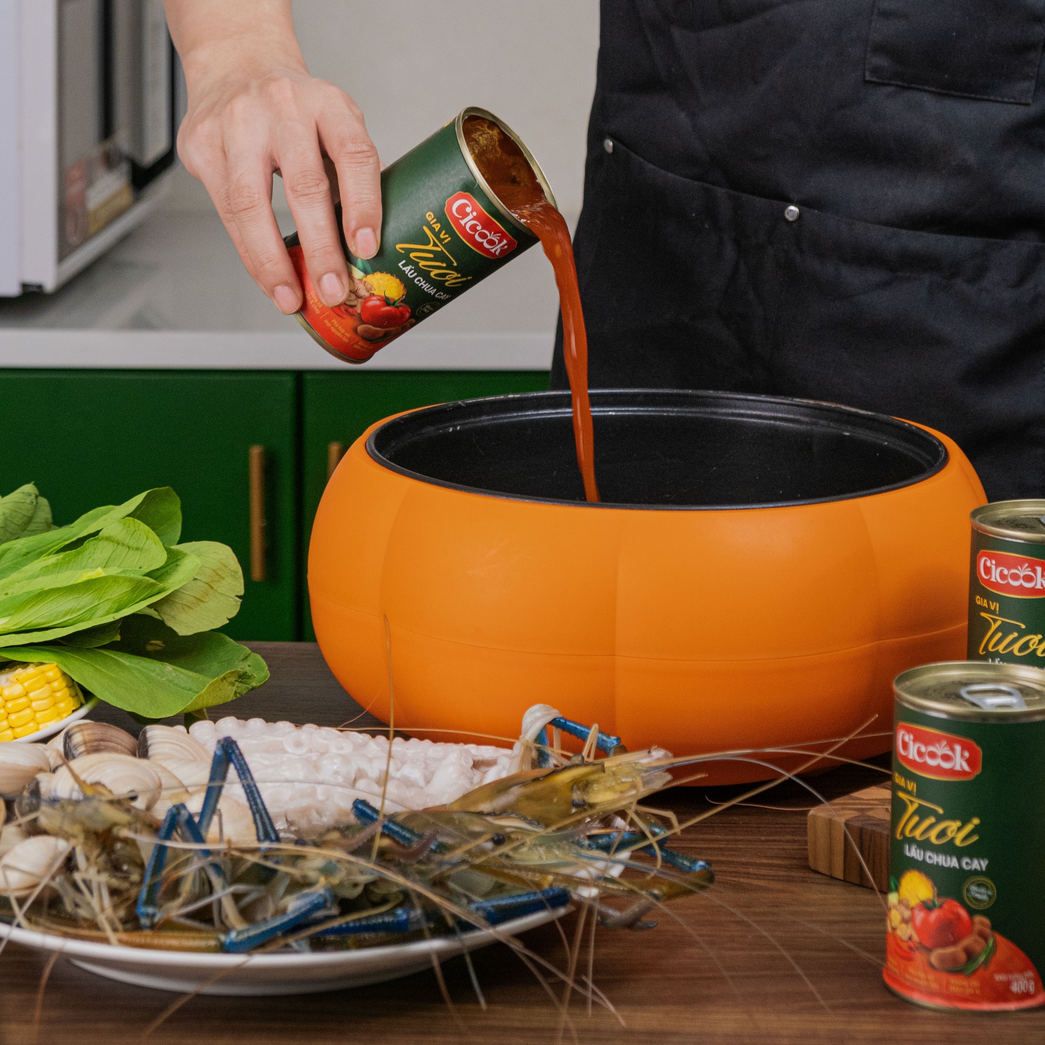 Hướng dẫn làm món bún hải sản