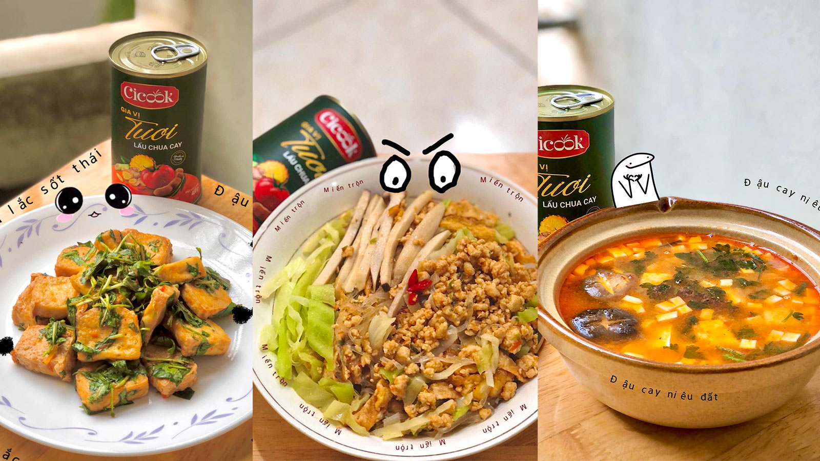 trong tuần 7 ngày 7 món cùng Cicook