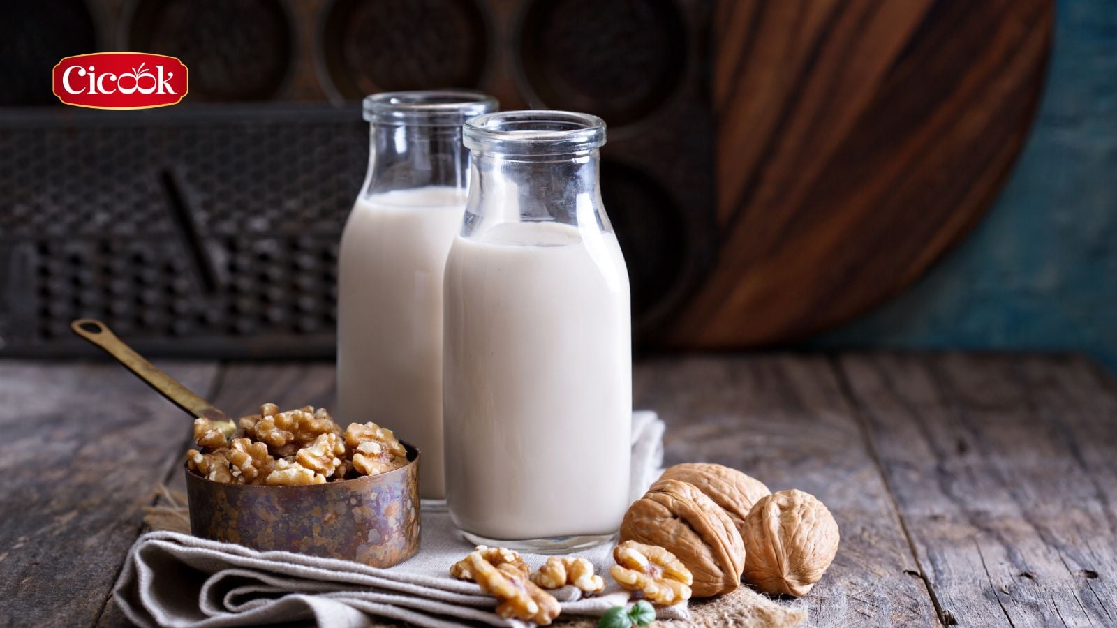 Sữa hạt óc chó tốt cho sức khoẻ bà bầu