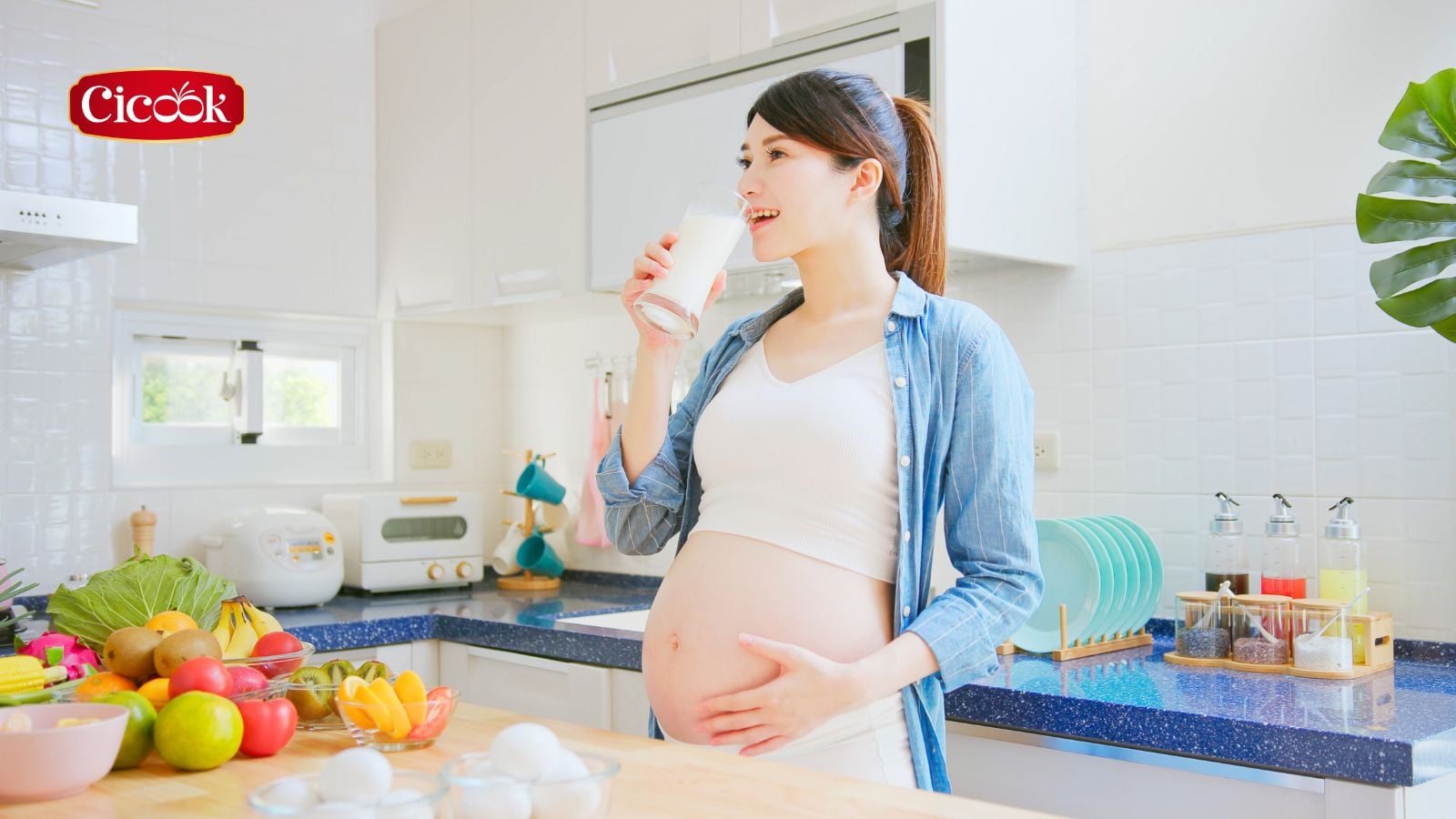 Thời điểm bà bầu nên uống sữa hạt