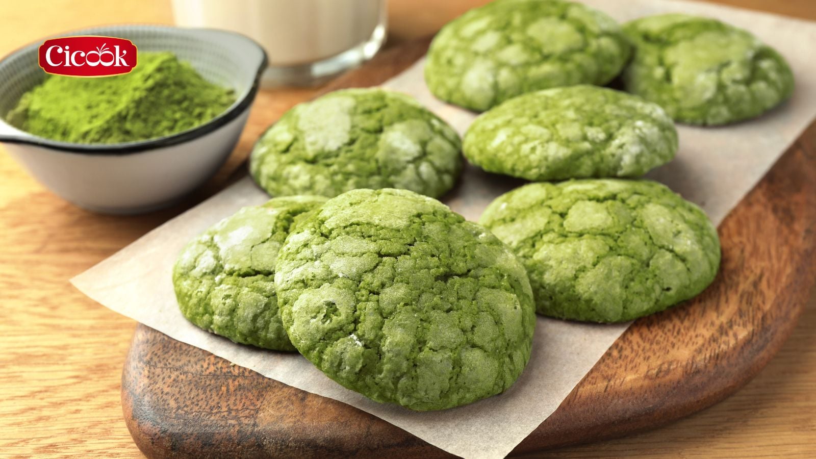 Bánh trà xanh Matcha Cookies