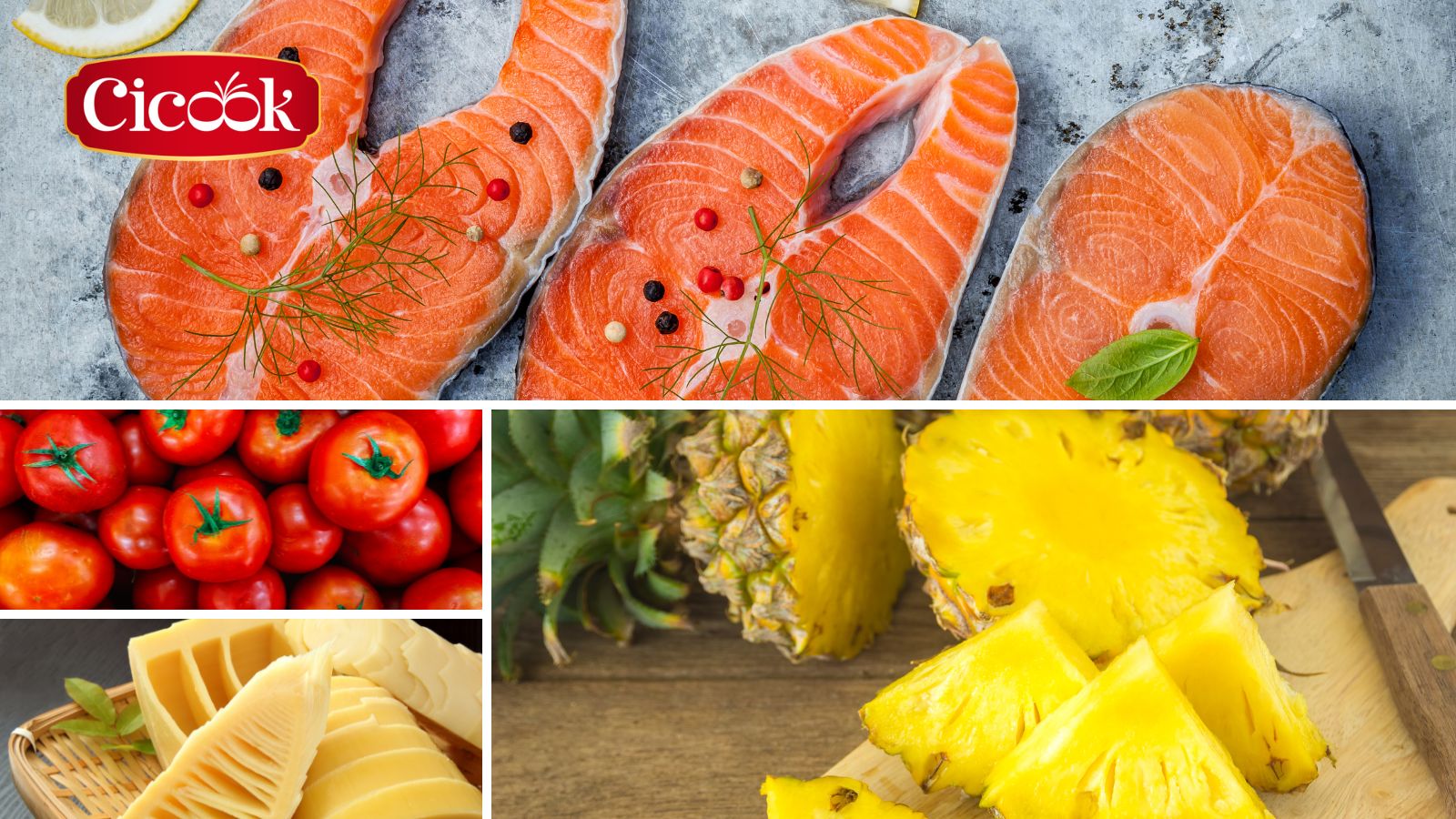 Nguyên liệu nấu món bún cá chua cay