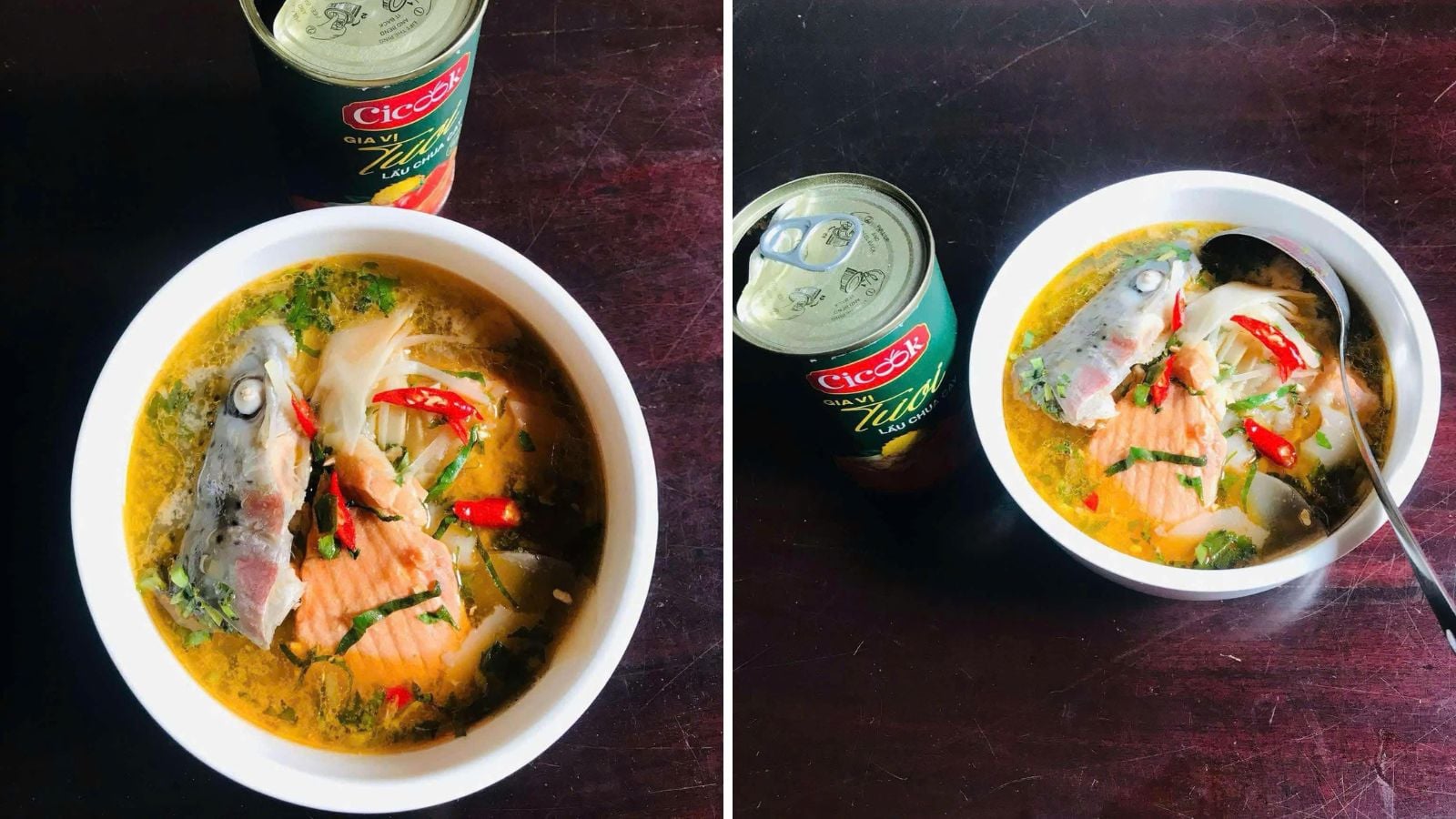 Món bún cá chua cay từ Kiều Trang