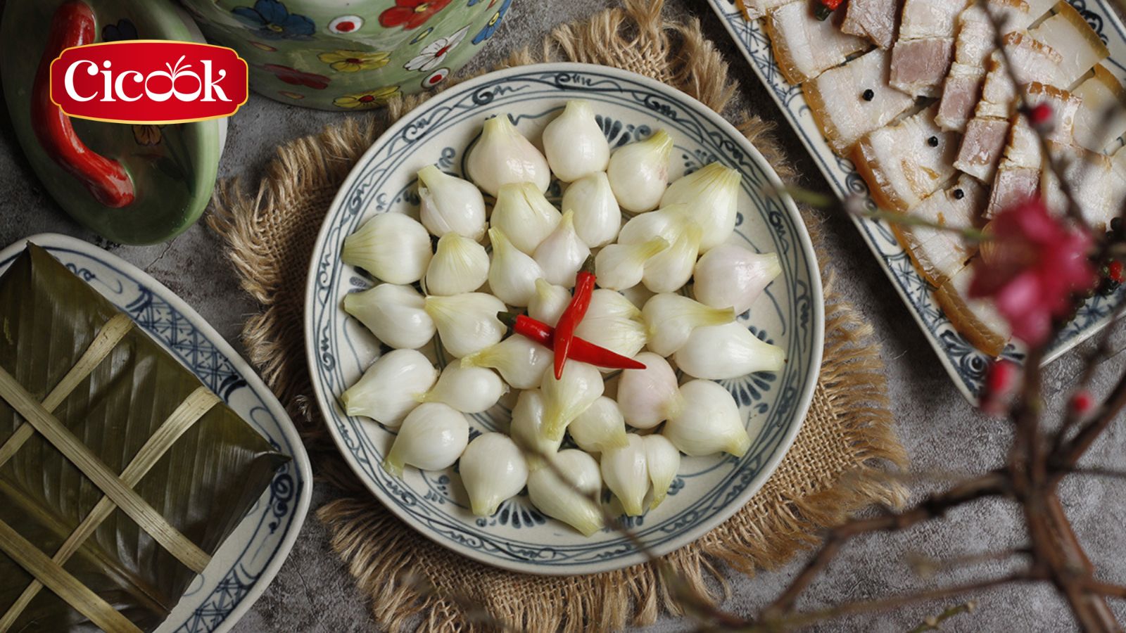 Muối dưa kiệu củ hành