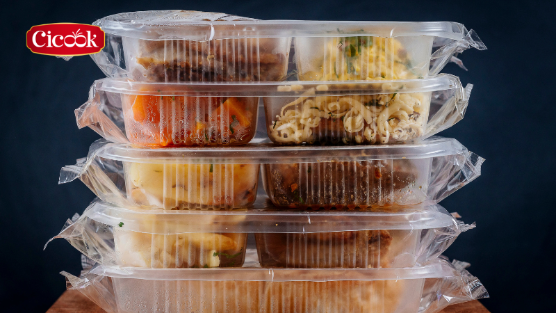 Gia vị khô được đóng gói