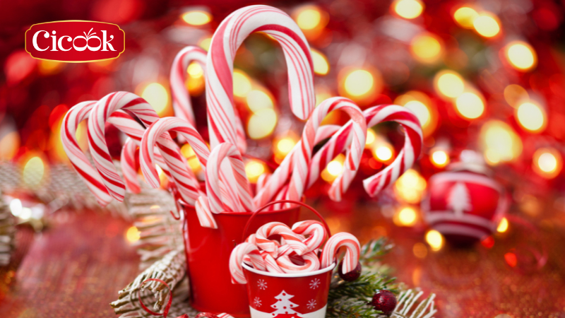 Cách làm kẹo que giáng sinh