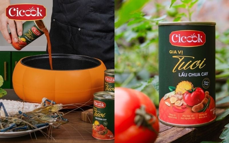 lẩu cá chép chua cay