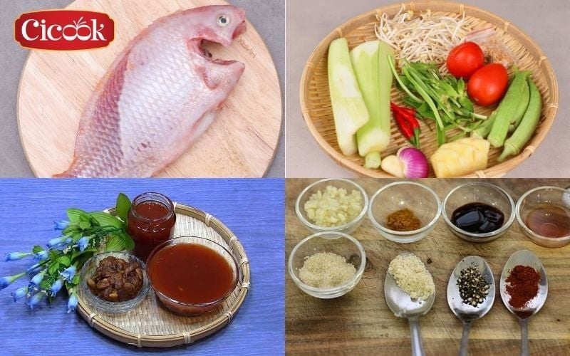 lẩu cá diêu hồng chua cay