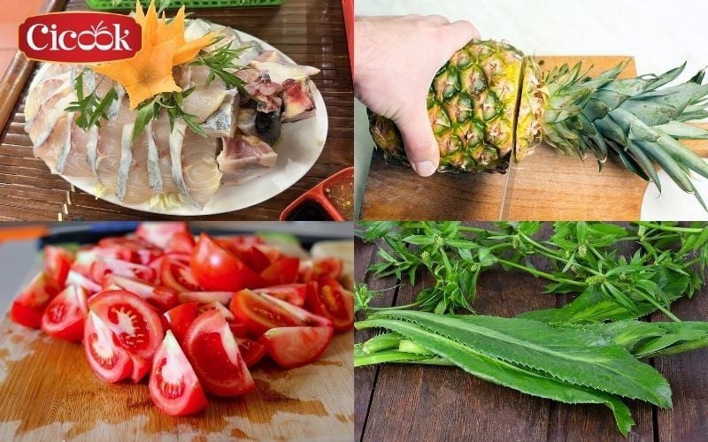 lẩu cá tầm chua cay