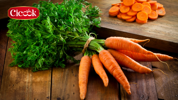 Màu cam từ cà rốt