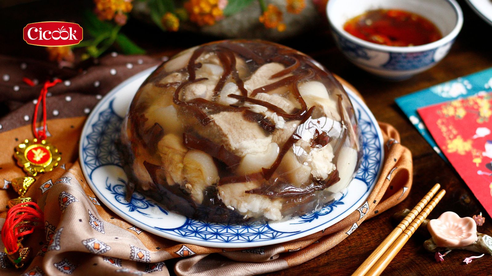 Thịt đông đúng chuẩn mâm cơm tết miền Bắc