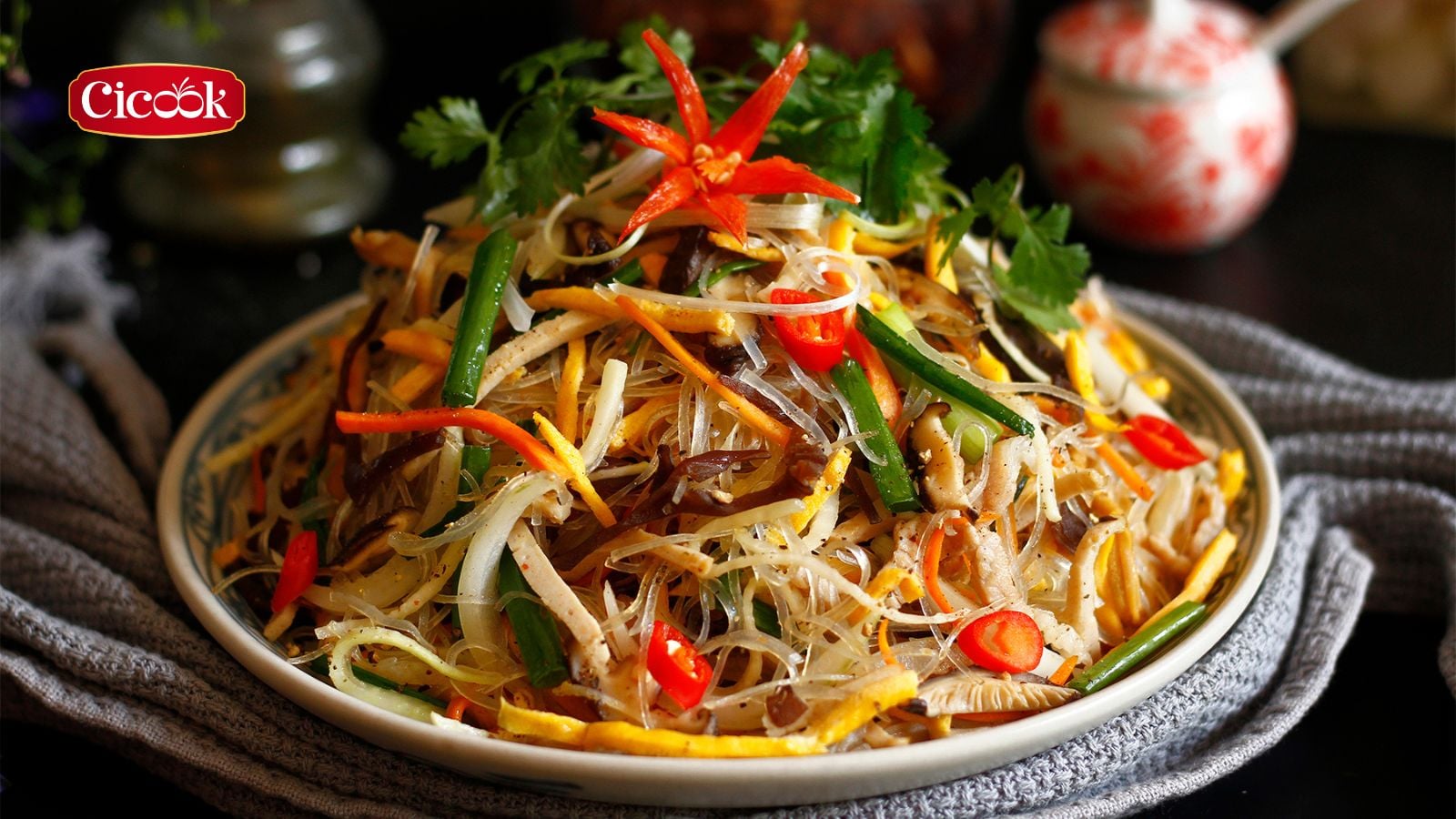 Món miến xào vào ngày tết