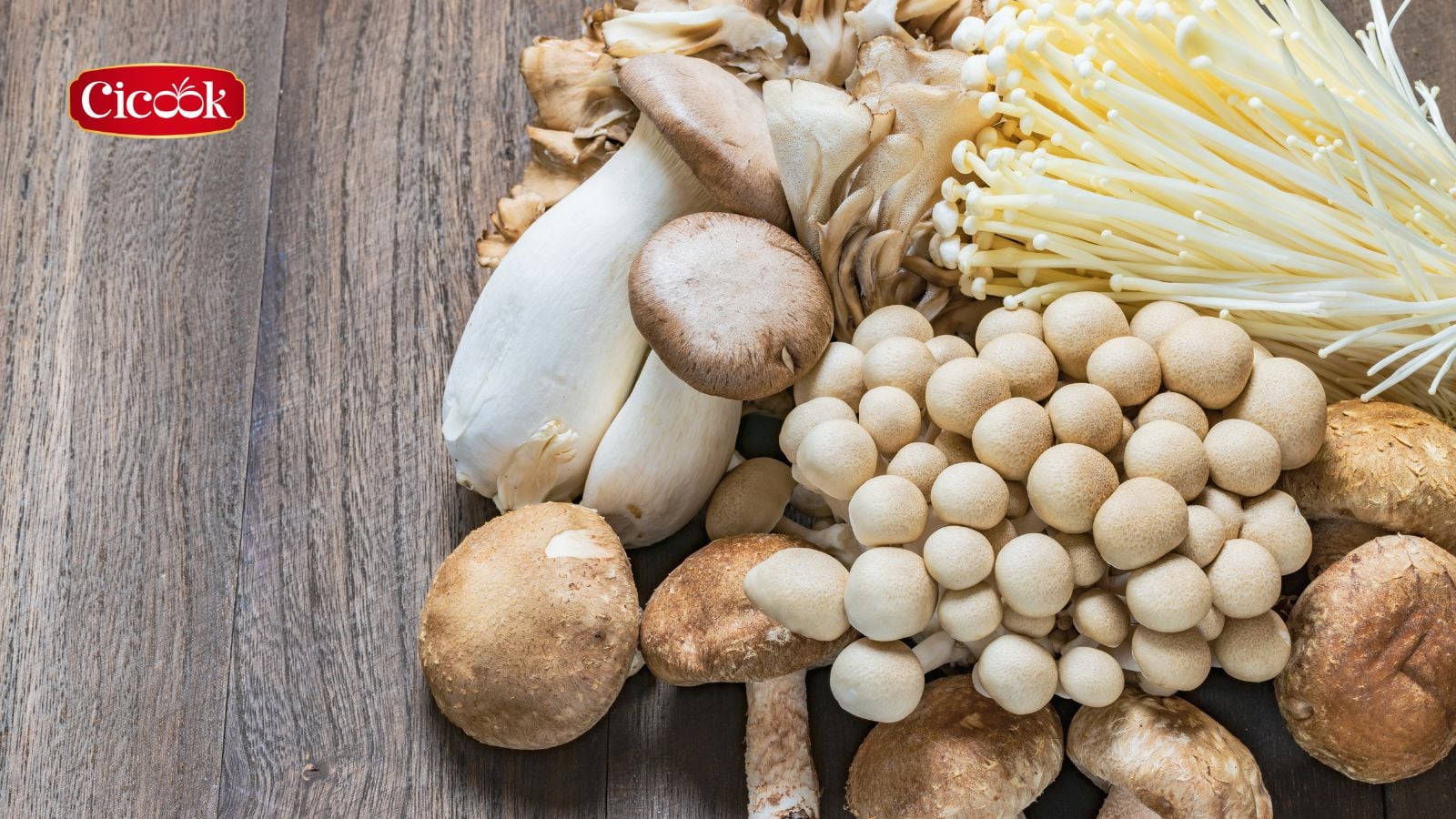 nấm tổng hợp để xào