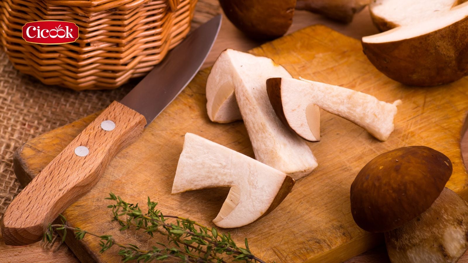 sơ chế nấm đông cô