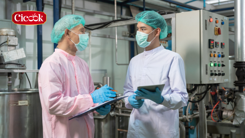 Cicook sử dụng công nghệ thực phẩm thông minh