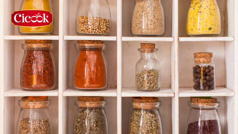 Nguyên tắc bảo quản và sử dụng gia vị