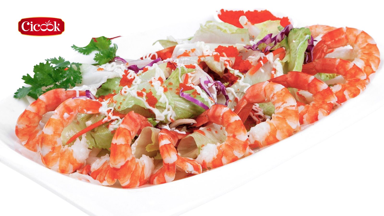 Món salad hải sản xốt chua cay Cicook