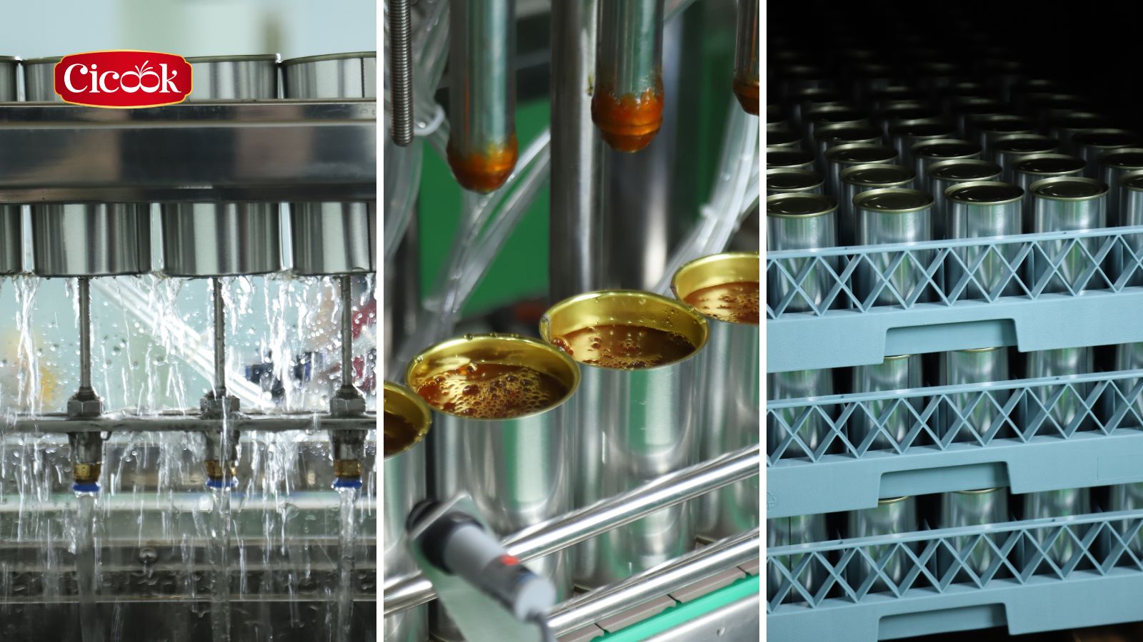 Rót xốt và tuyệt trùng bằng nhiệt