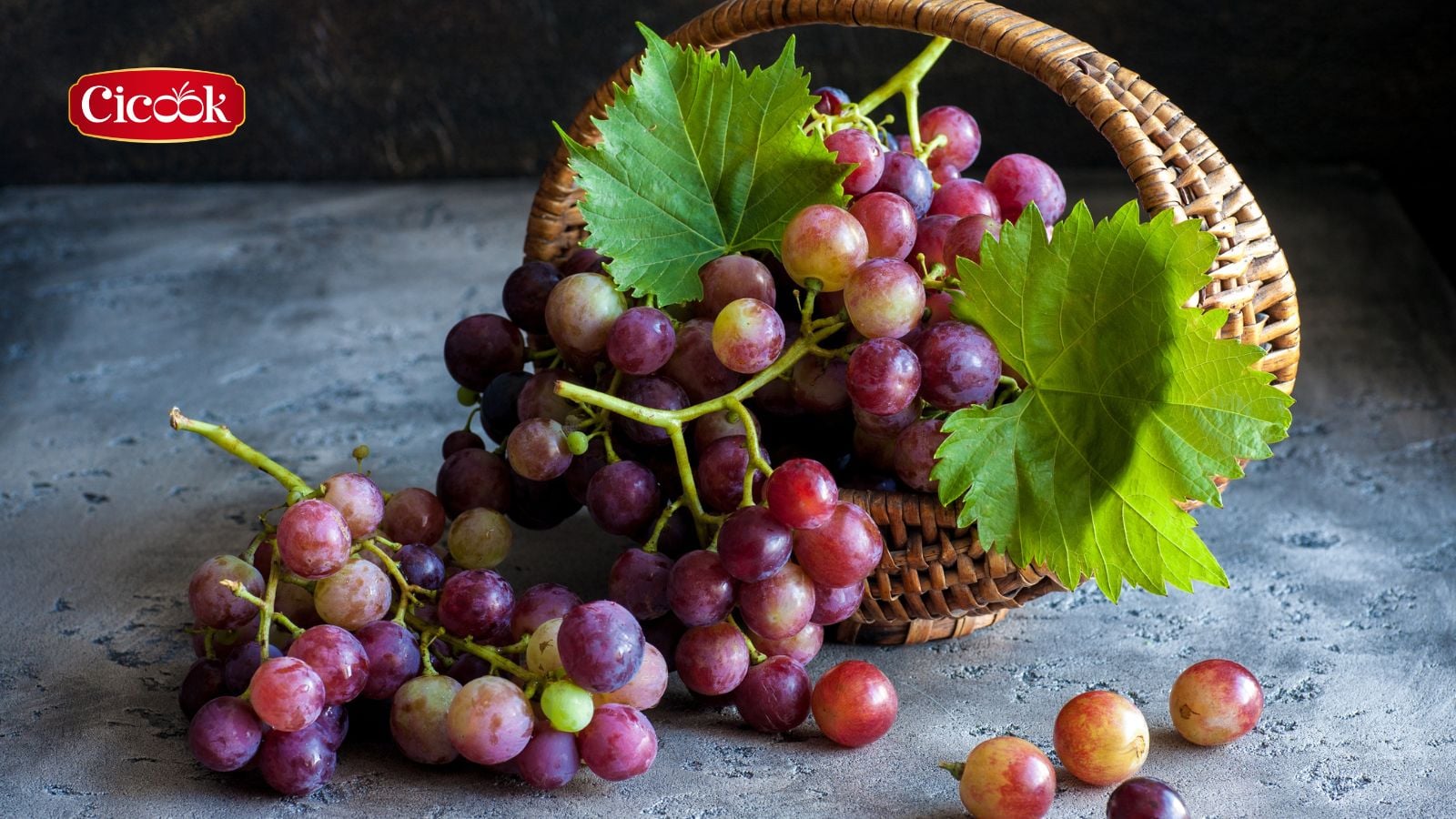 Nho – Chất chống oxy hóa mạnh mẽ