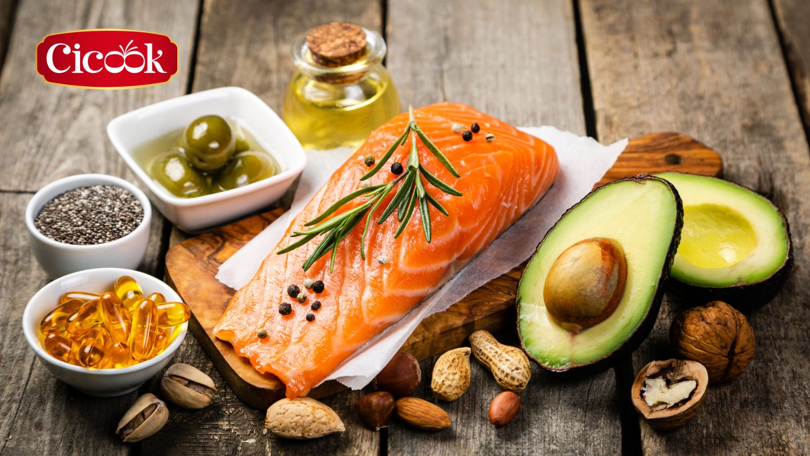 Thực phầm giàu omega - 3