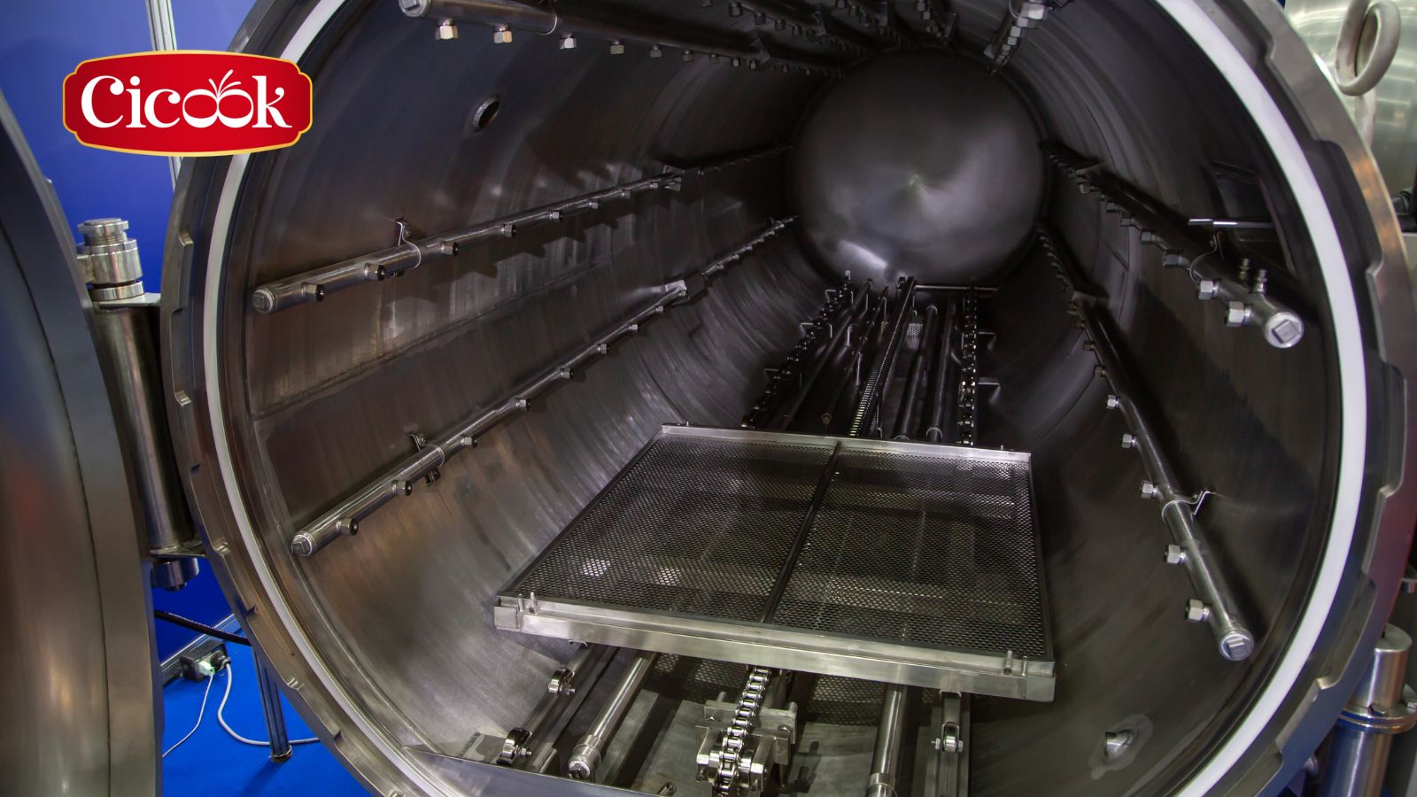 Lò tiệt trùng bằng nhiệt với công xuất lớn