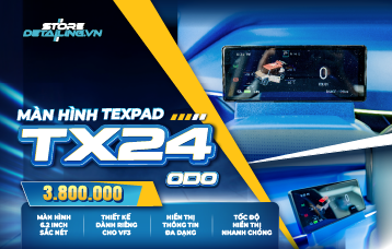 Lắp đặt màn hình Odo Texpad TX24 cho VF3