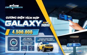 Nâng cấp gương điện tử Galaxy S 4K cho VF3