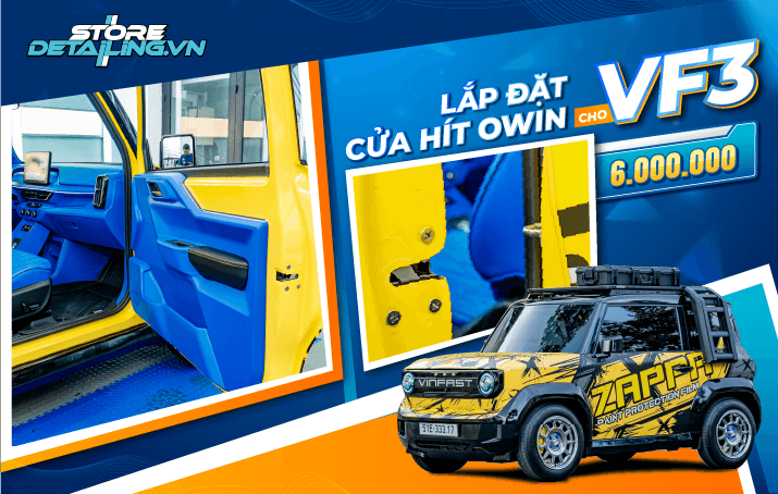 Lắp đặt cửa hít Owin cho VF3