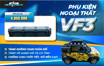 Lắp cốp nóc cho VF3