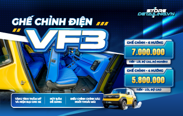 Lắp ghế chỉnh điện phụ 4 hướng cho VF3