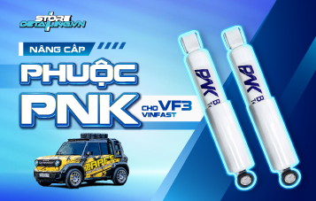 Nâng cấp phuộc PNK cho VF3