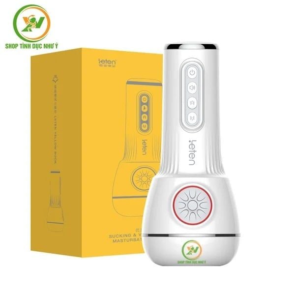 Máy bú mút Leten ngụy trang dạng đèn pin, kẹp hút xả tự động, kín đáo