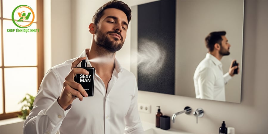 Banner nước hoa kích dục