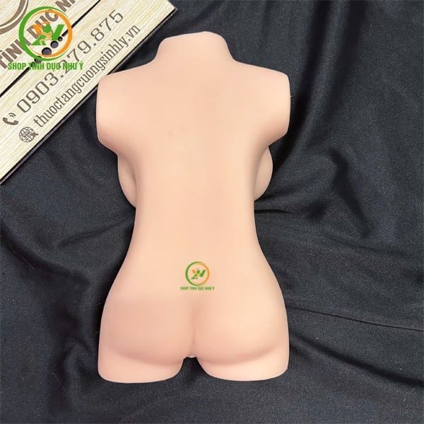 Búp bê tình dục bán thân mini silicon 2kg kèm phụ kiện