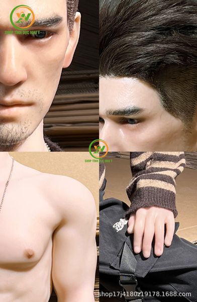 Búp bê tình dục nam cao cấp cơ bắp 6 múi ông chú bạo dâm