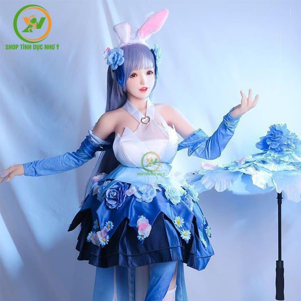 Búp bê tình dục Nhật Bản Anime mini Cosplay Nogami xinh đẹp