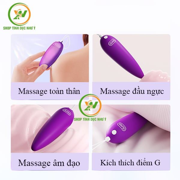 Chày rung Durex Play mini massage điểm G dạng sạc