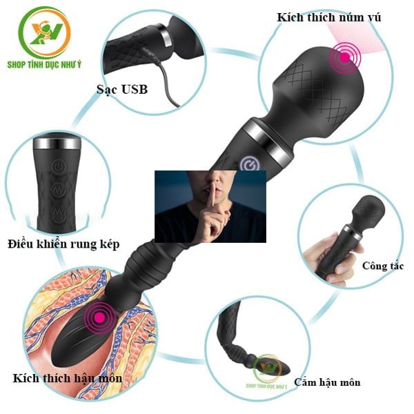 Chày rung là món vũ khí bí mật chạm tới tầng cực khoái sâu nhất