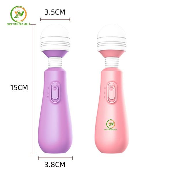 Chày rung tình yêu mini Lilo 1 đầu cực mạnh hàng chính hãng