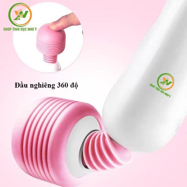 Chày rung tình yêu nhiều chế độ mạnh mẽ nút bấm