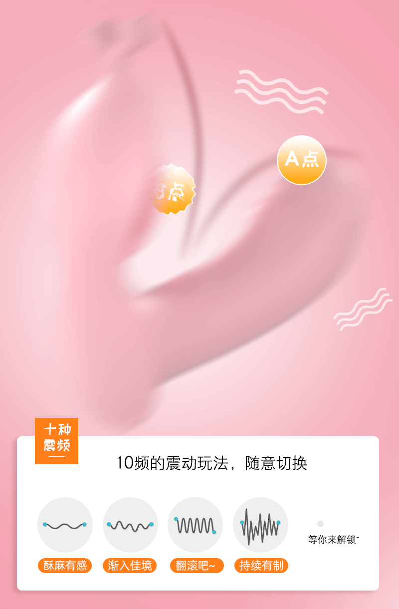 Chip rung Lilo đầu dương vật tai thỏ đáng yêu điều khiển từ xa