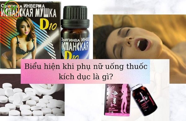 Cơ thể nóng lên, vùng kín nóng rẫy là một biểu hiện khi dùng thuốc