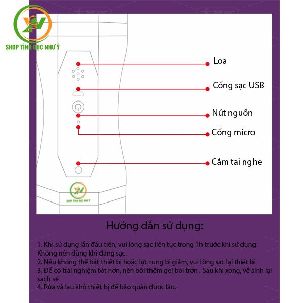 Cốc thủ dâm Snail 2 đầu có hít tường rung 24 chế độ kèm rên
