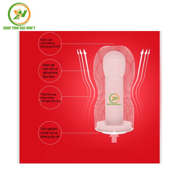 Cốc Thủ Dâm Tenga Vacuum Cup chính hãng Nhật cao cấp